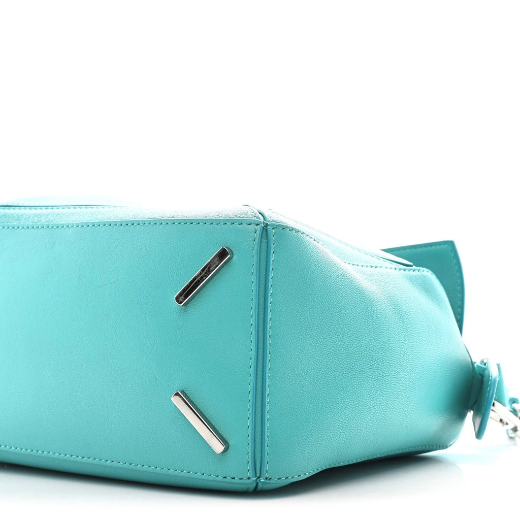 Nappa Lambskin Small Featherlight Puzzle Bag Aquamarine
