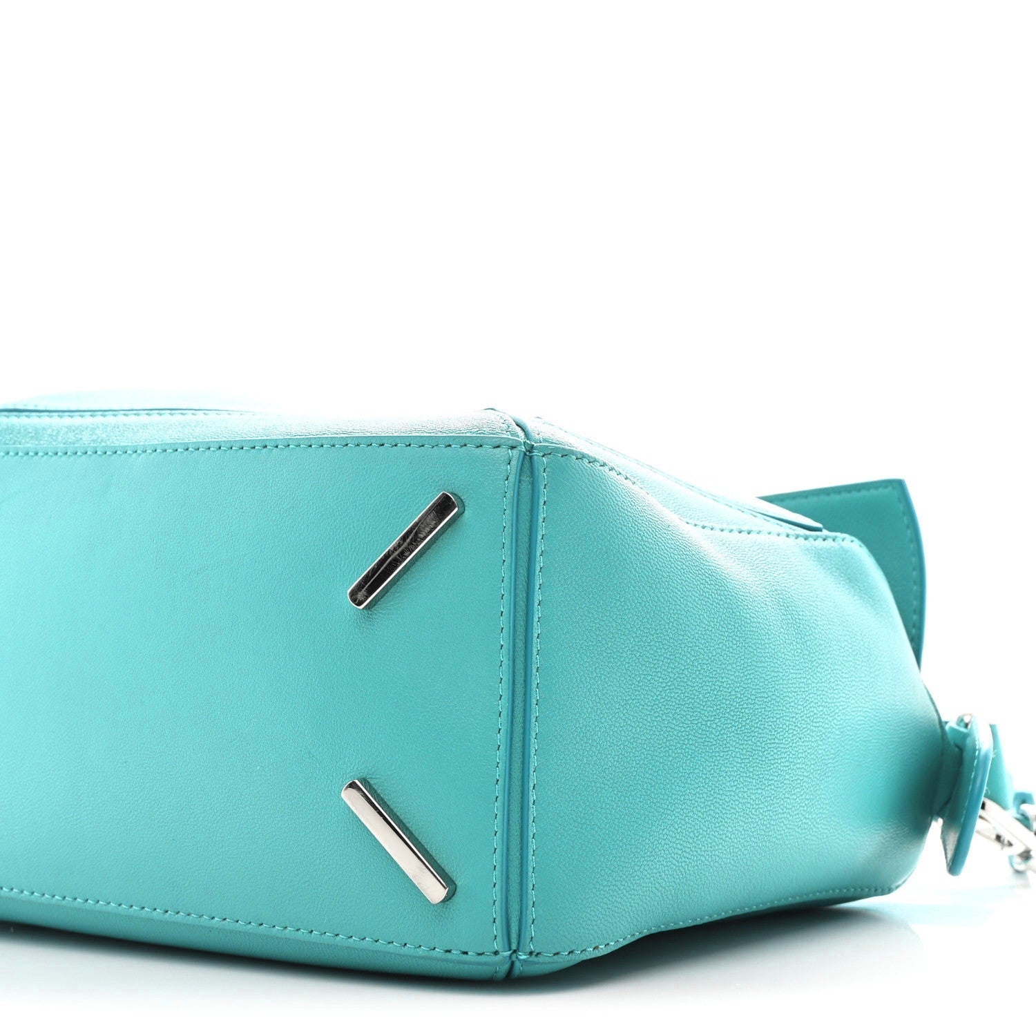 Nappa Lambskin Small Featherlight Puzzle Bag Aquamarine