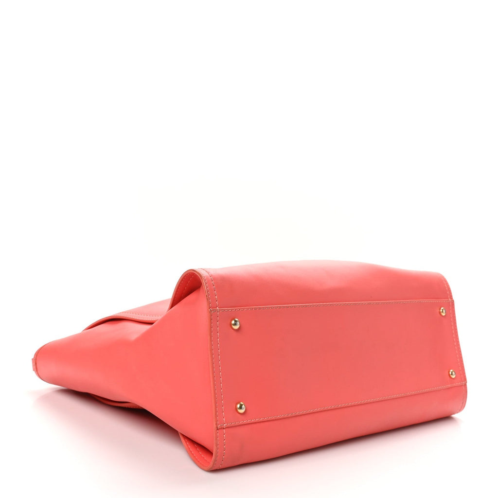 Calfskin Medium Deauville Tote Pink