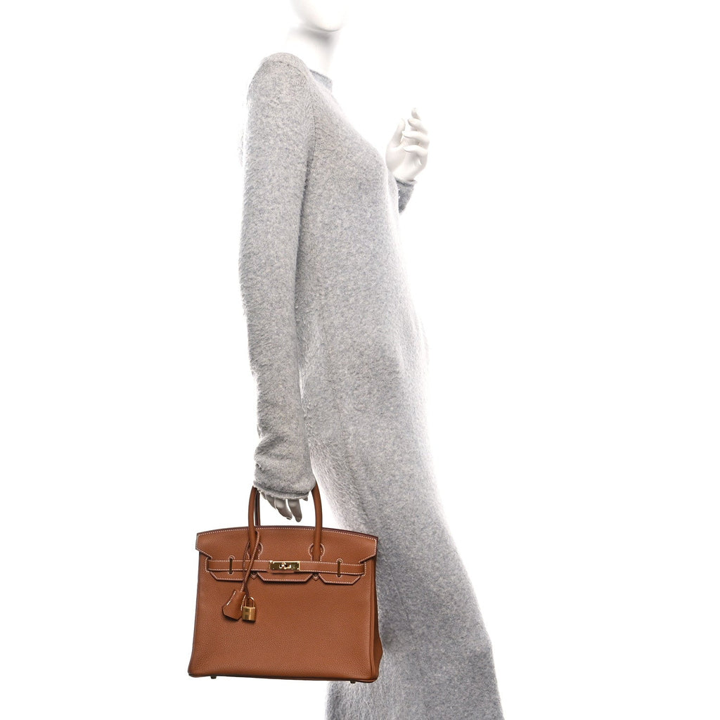 Togo Birkin 30 Gold