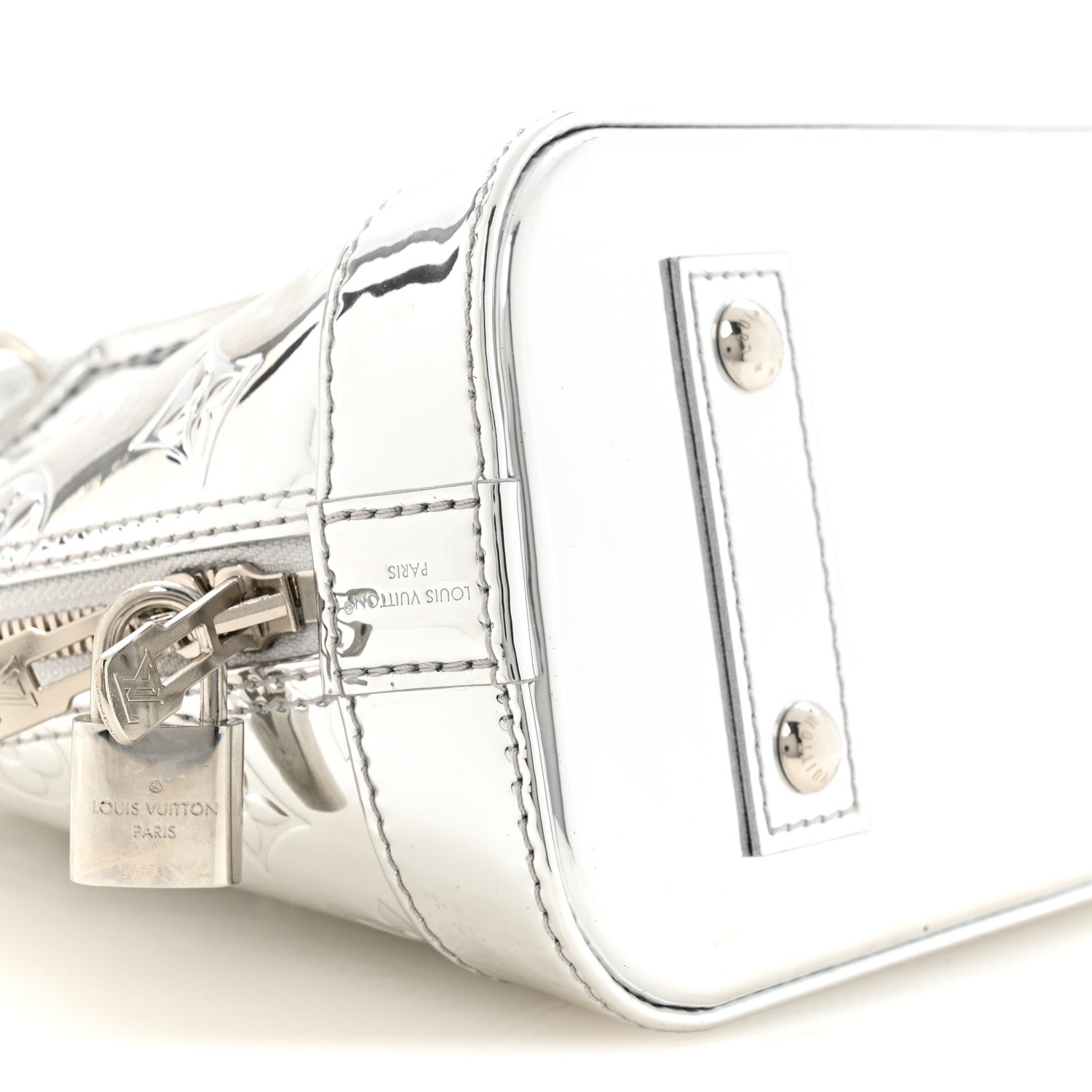 Monogram Miroir Alma BB Silver