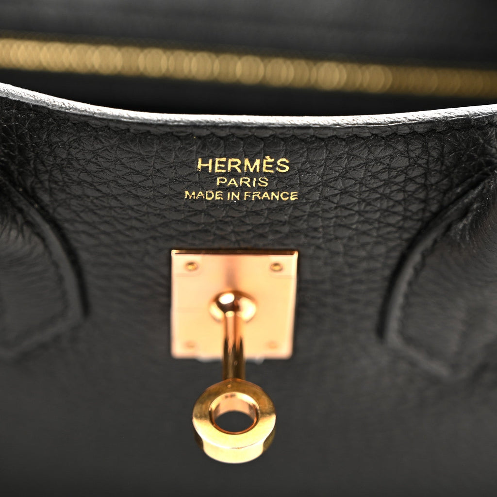 Togo Birkin 25 Black