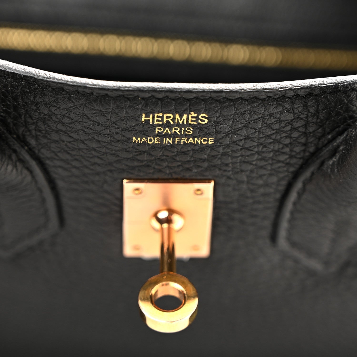 Togo Birkin 25 Black