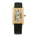 18K Yellow Gold Alligator 26mm Tank Americaine Automatic Watch