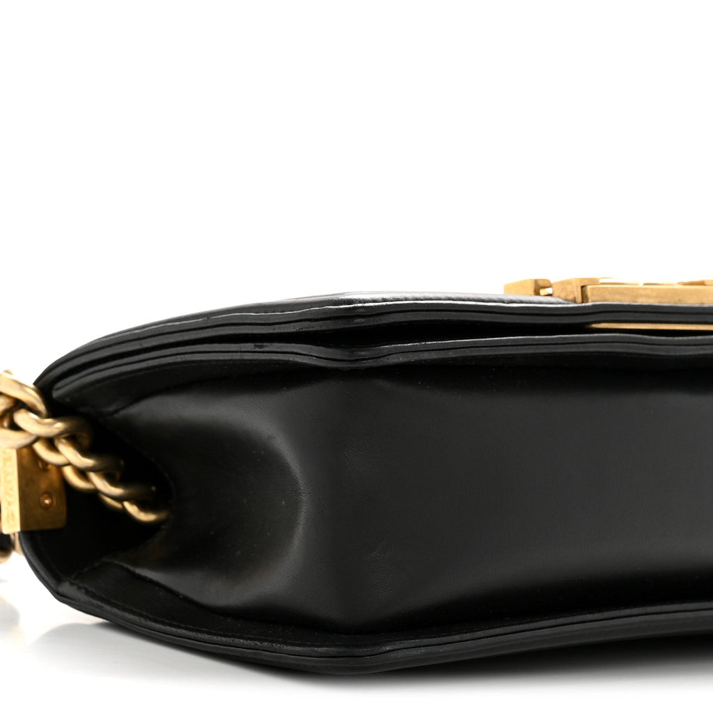 Galuchat Stingray Small Boy Flap Black