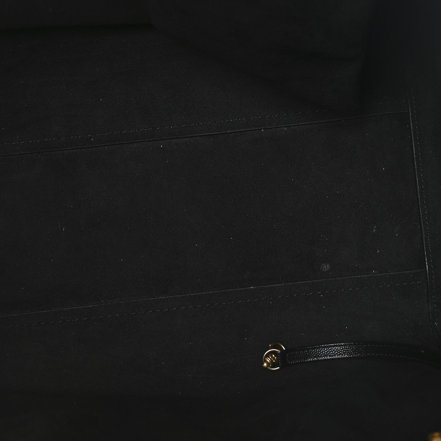 Caviar Medium Studded Deauville Tote Black