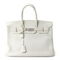Togo Birkin 35 White