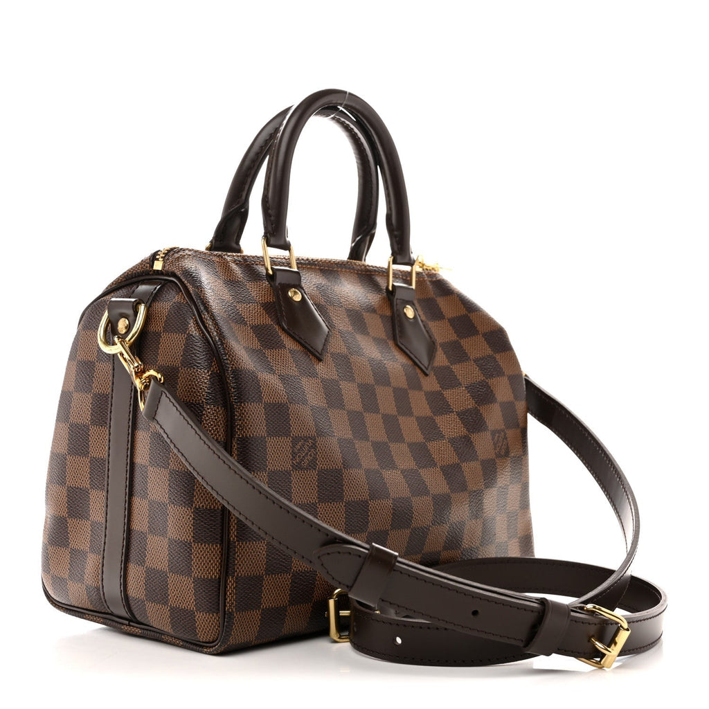 Damier Ebene Speedy Bandouliere 25