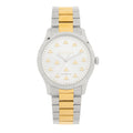Stainless Steel 38mm G-Timeless Two Tone Bee Automatic Watch Silver