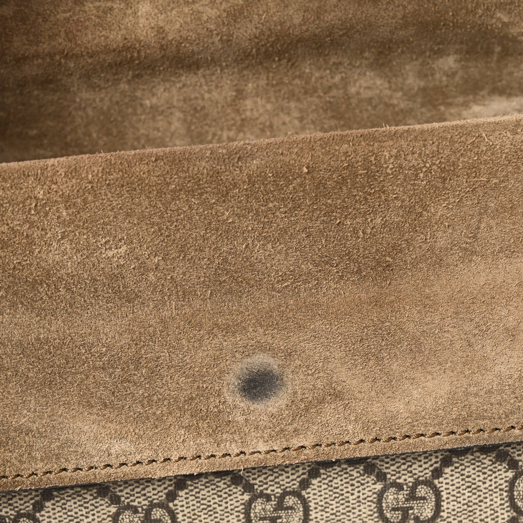 GG Supreme Monogram Mini Dionysus Shoulder Bag Taupe