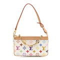 LV X TM Monogram Multicolor Pochette Accessories White