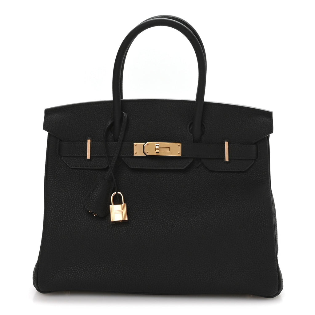 Togo Birkin 30 Black
