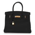 Togo Birkin 30 Black