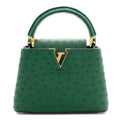 Ostrich Capucines Mini Mint