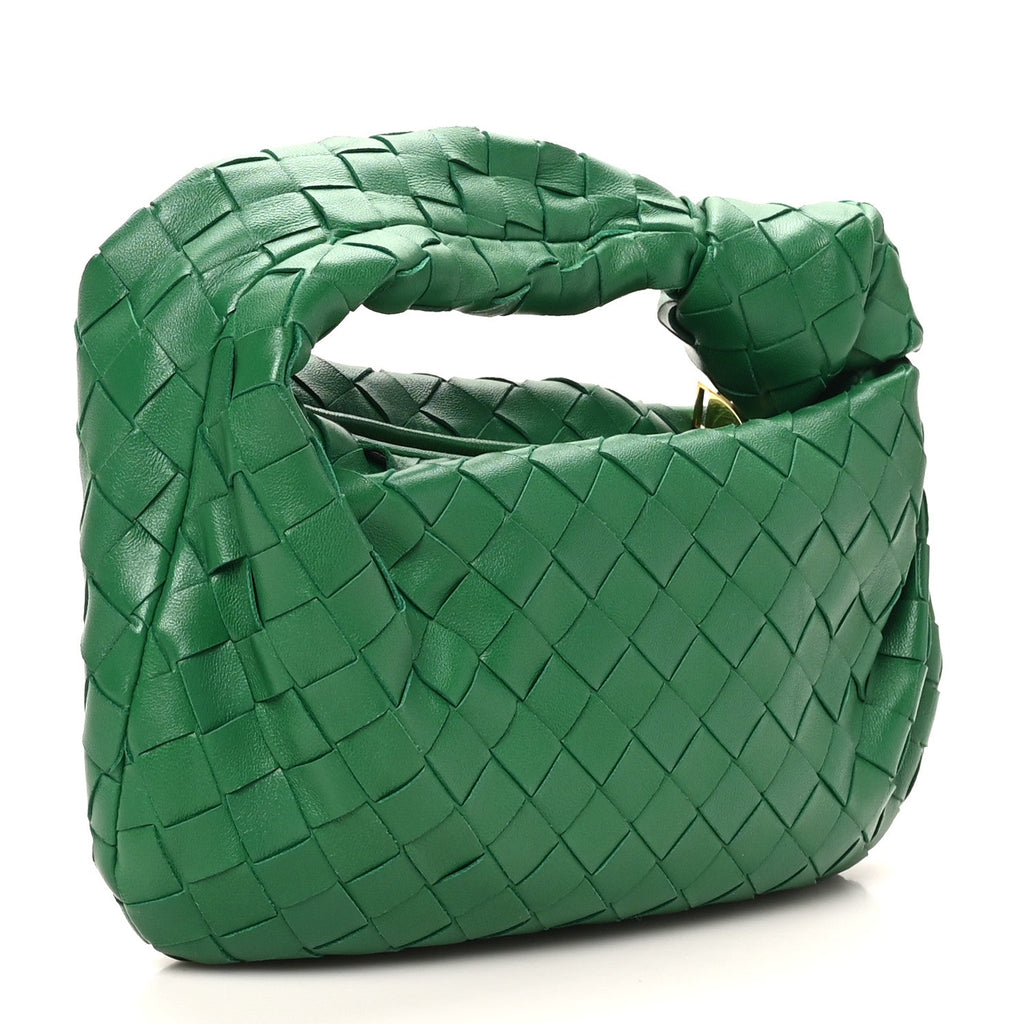 Nappa Intrecciato Mini Jodie Racing Green