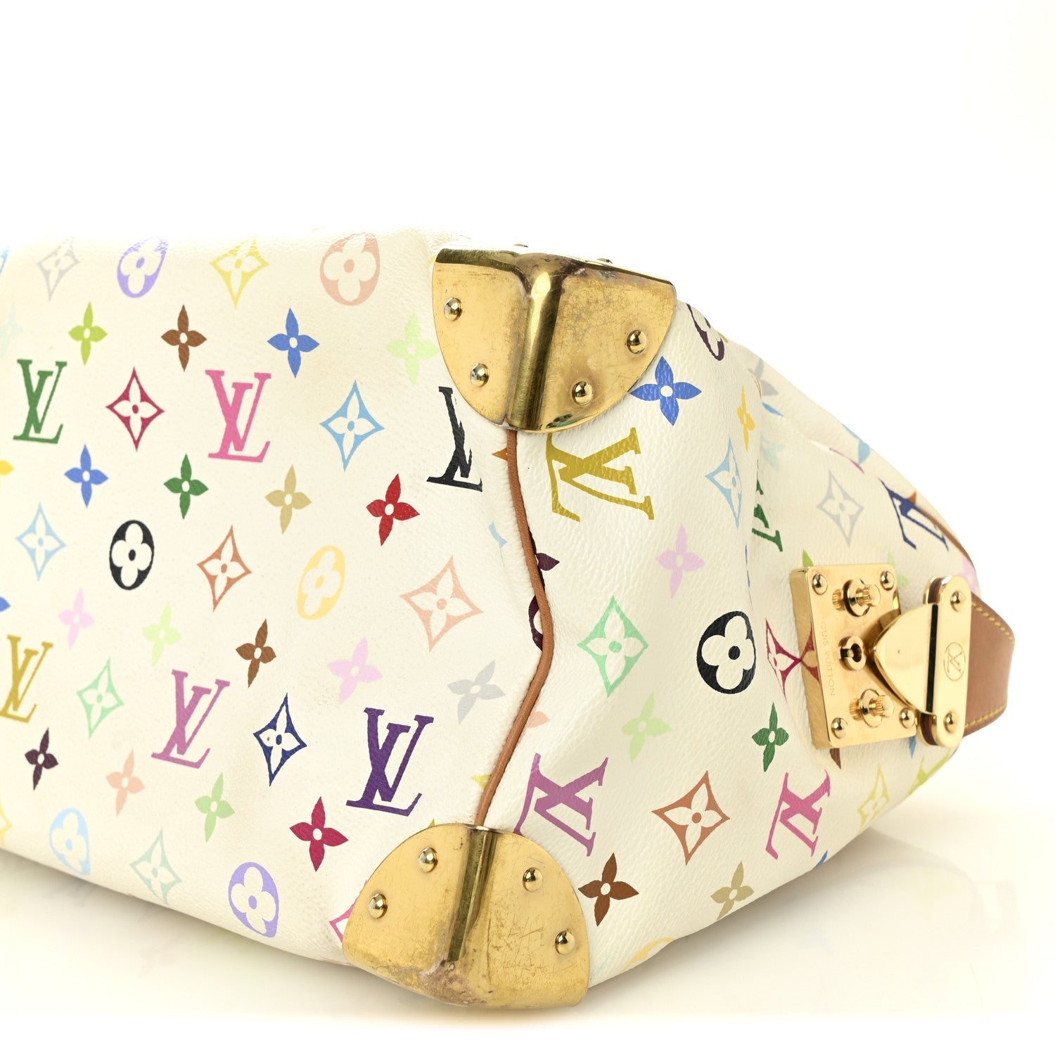 Monogram Multicolor Speedy 30 White