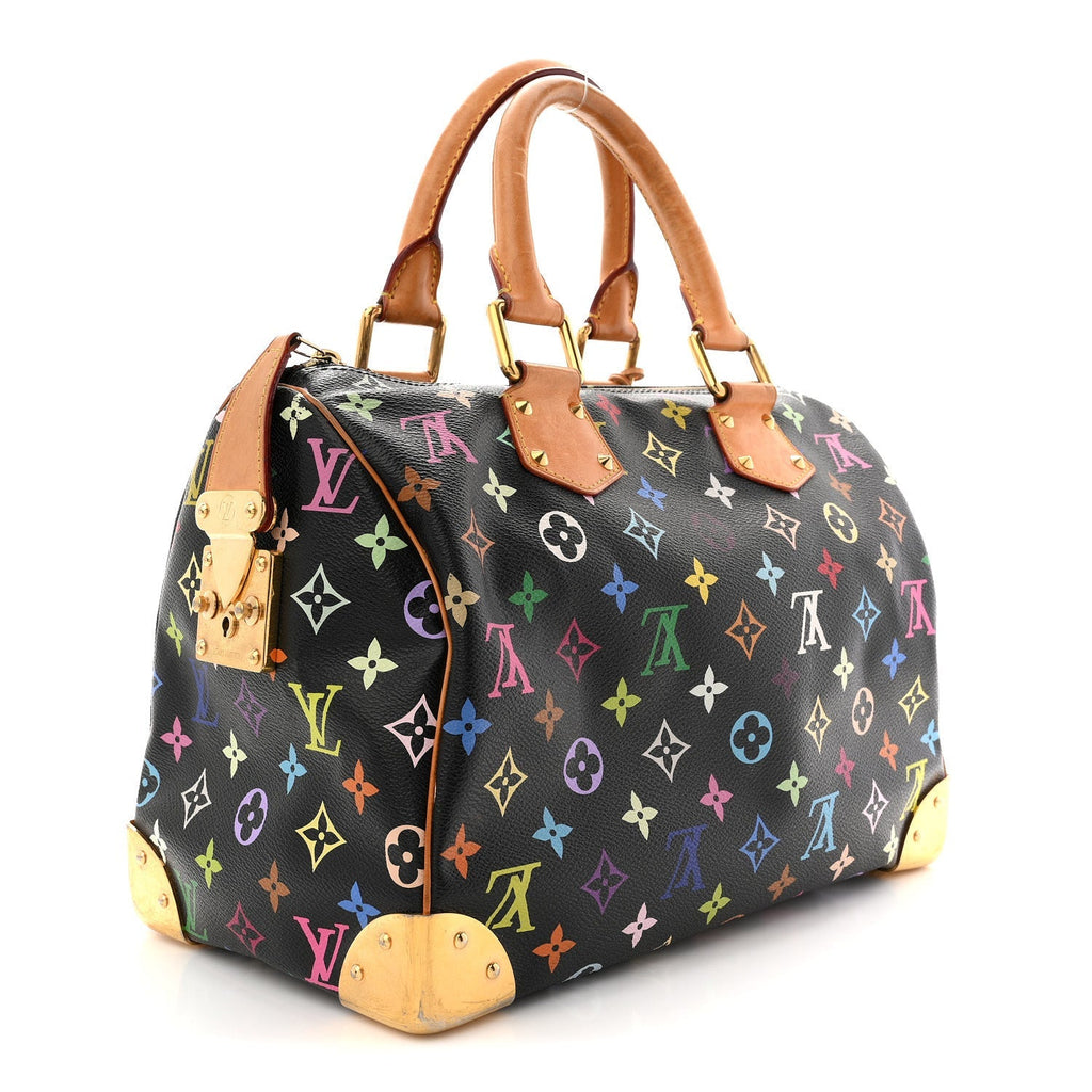 Monogram Multicolor Speedy 30 Black