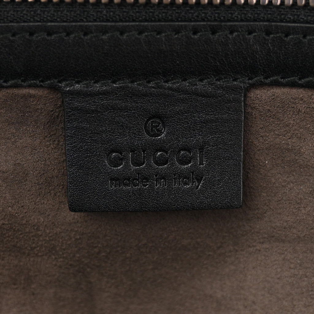 Guccissima Signature Small Day Backpack Black