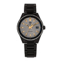 Stainless Steel Diamond Bezel 39mm Carrera Lady Quartz Watch Grey WAR1115