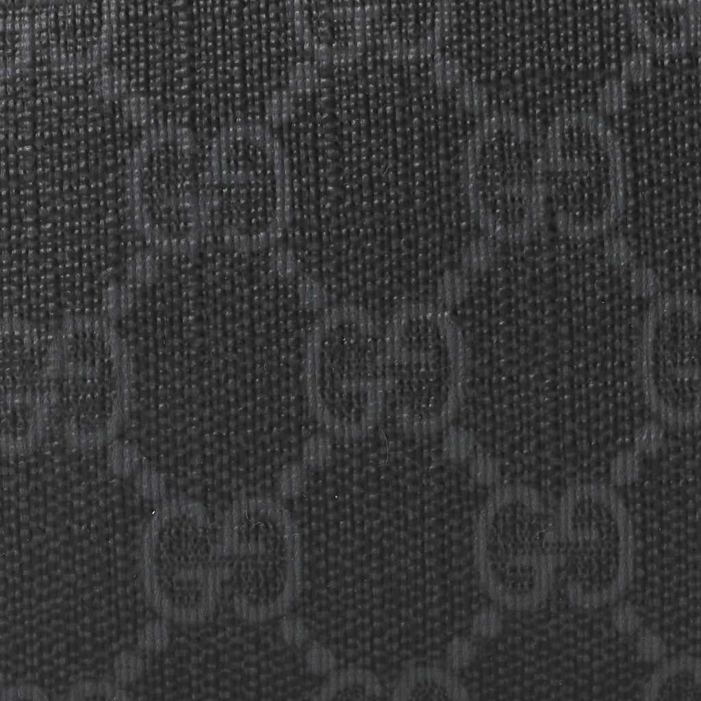 Soft GG Supreme Monogram Web Belt Bag Black Grey