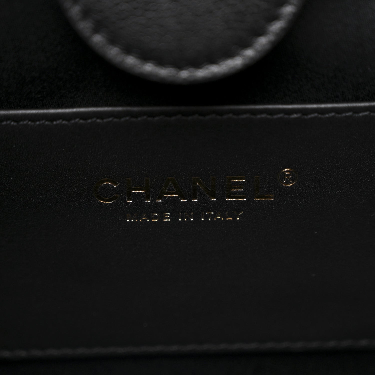 Caviar Quilted Large Chanel 25 Backpack Black