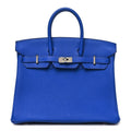 Togo Verso Birkin 25 Bleu Royal Capucine