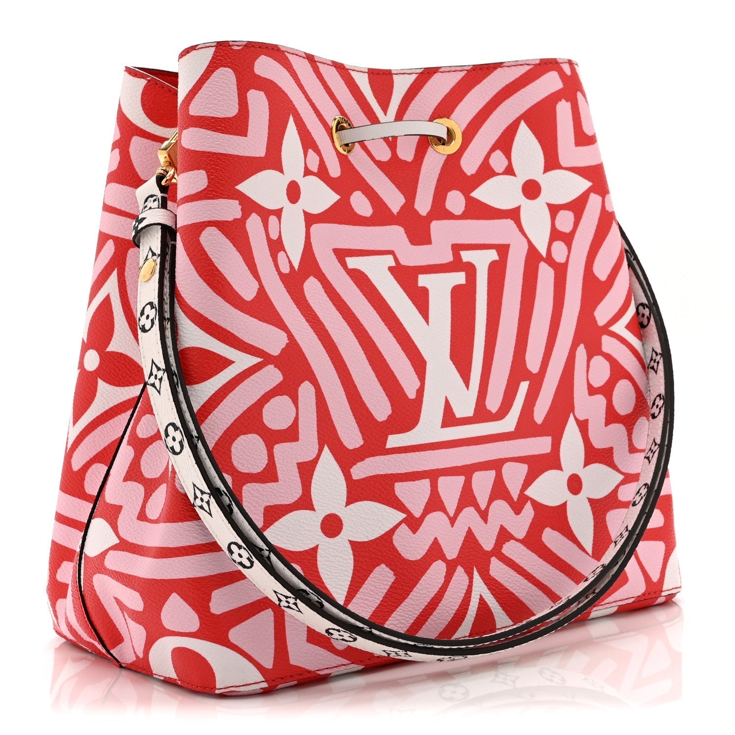 Monogram Giant Crafty NeoNoe MM Rouge Rose Creme