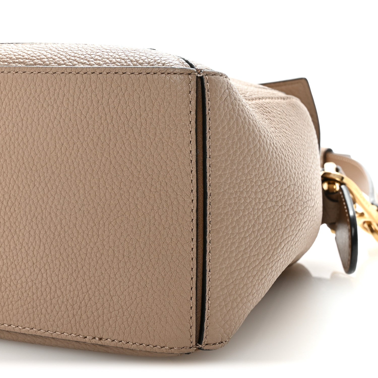 Grained Calfskin Small Puzzle Bag Sand Mink