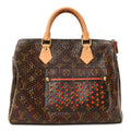 Monogram Perforated Speedy 30 Orange