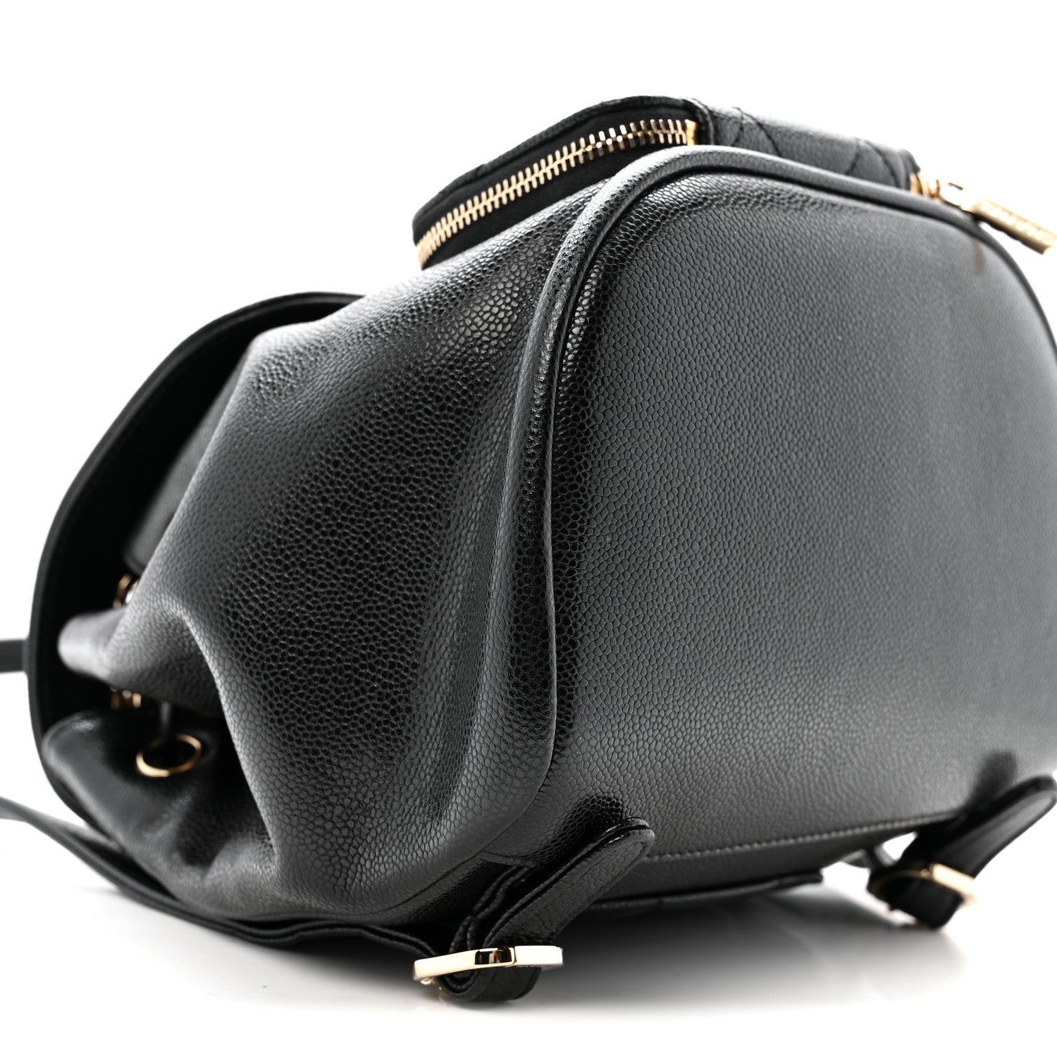 Caviar Quilted Mini Business Affinity Backpack Black