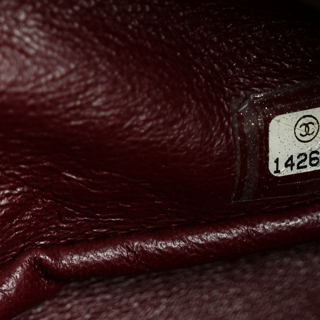 Aged Calfskin Quilted 2.55 Reissue 227 Flap Black