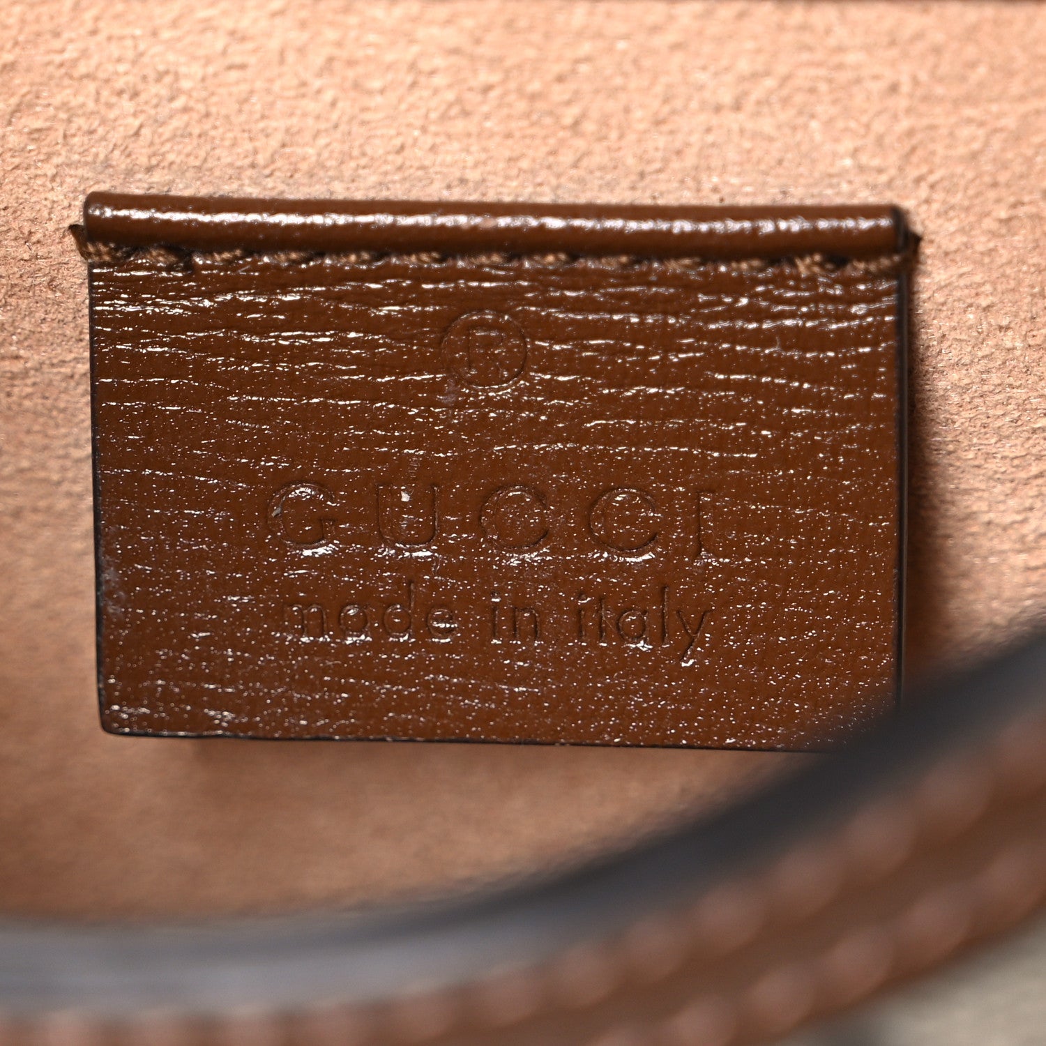 GG Supreme Monogram Mini Horsebit 1955 Crossbody Bag Beige Brown Sugar