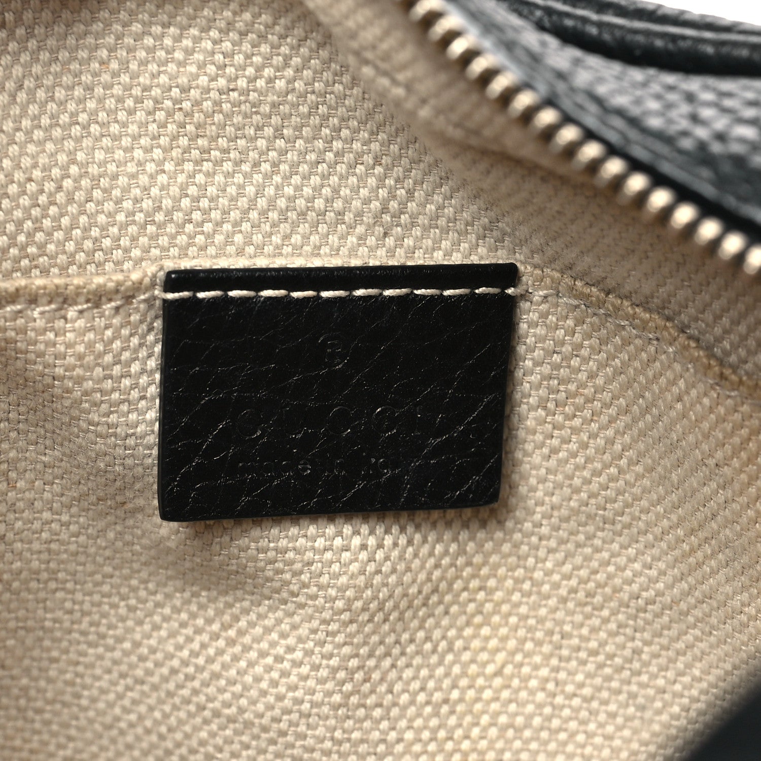 Pebbled Calfskin Small Soho Disco Bag Black
