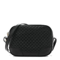 Microguccissima Mini Bree Messenger Bag Black