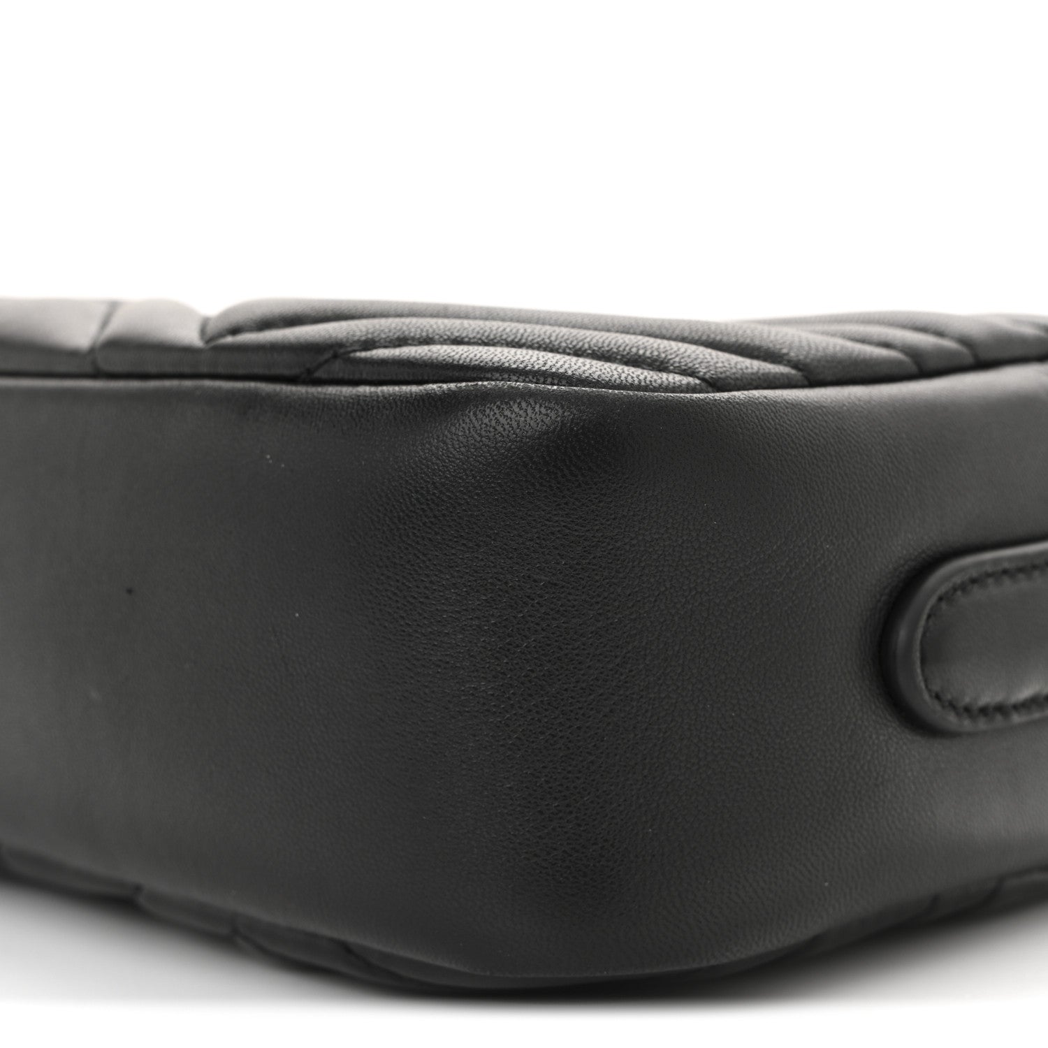 Calfskin Matelasse Small GG Marmont Camera Bag Black