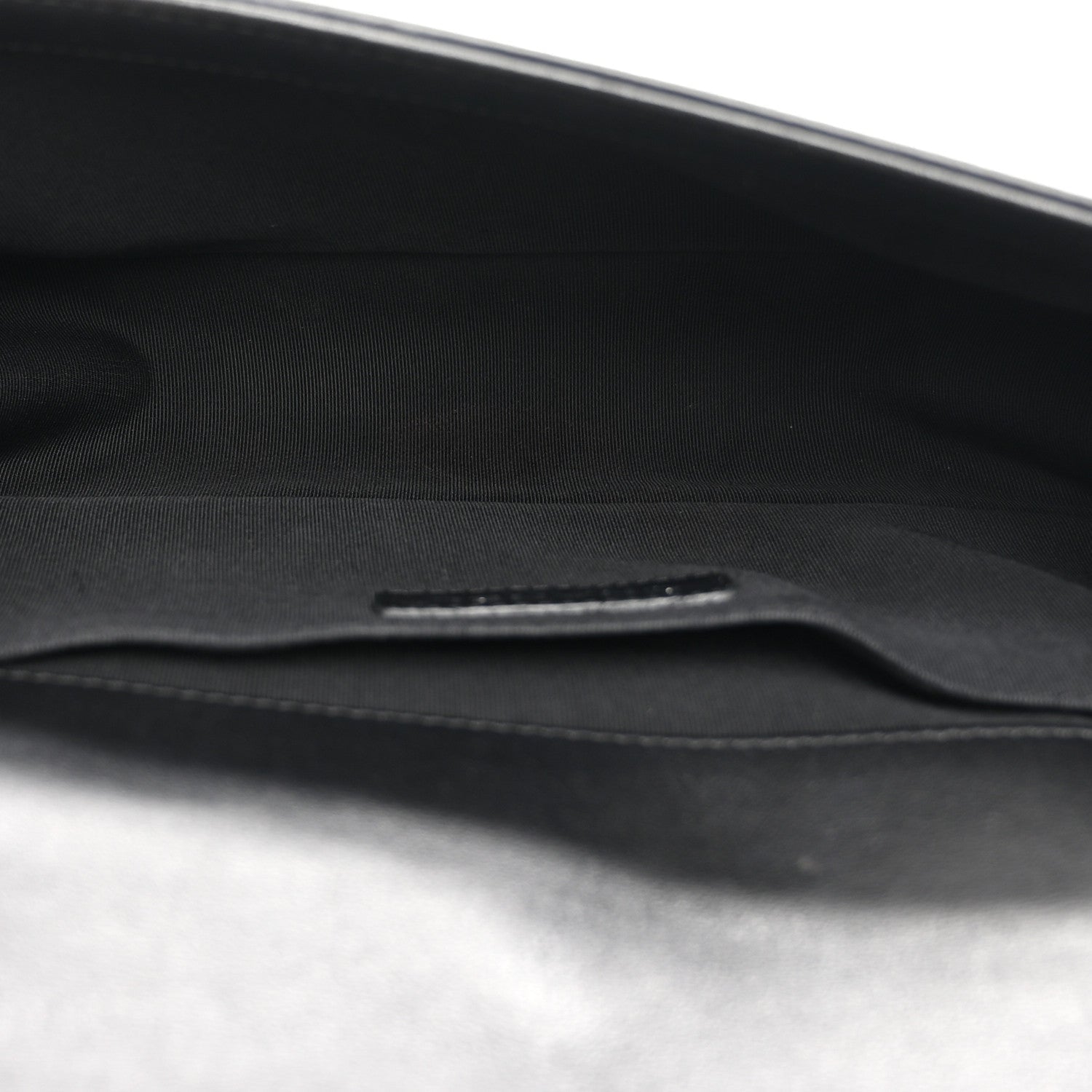 Calfskin Quilted Medium Boy Flap Black