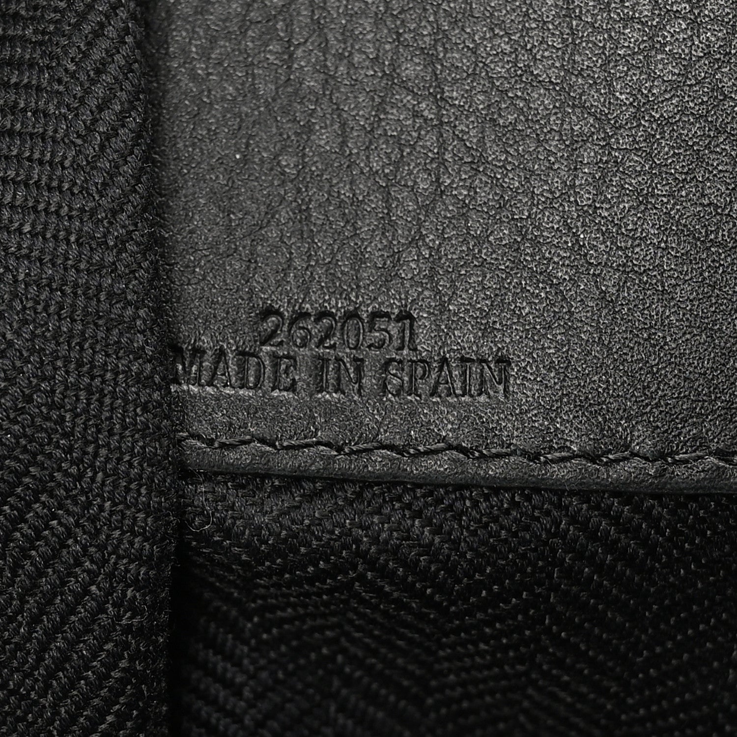 Jacquard Anagram Calfskin Small Hammock Shoulder Bag Black Charcoal
