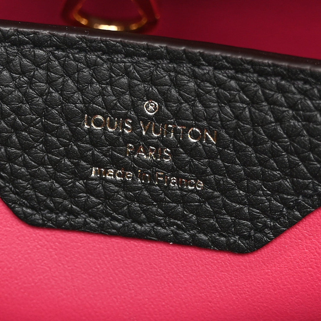 Taurillon Capucines PM Black