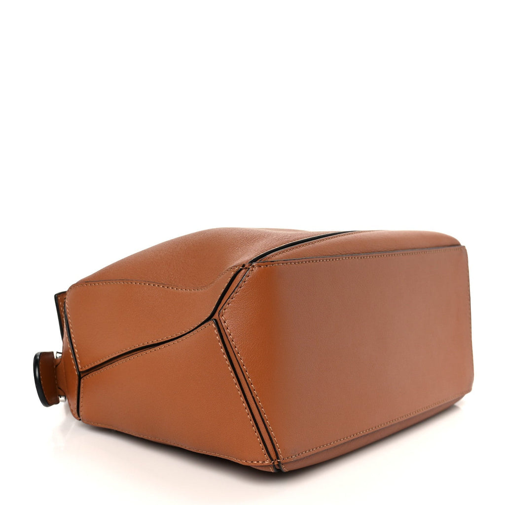 Calfskin Small Puzzle Bag Tan