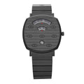 PVD Stainless Steel 38mm Grip Quartz Watch Black