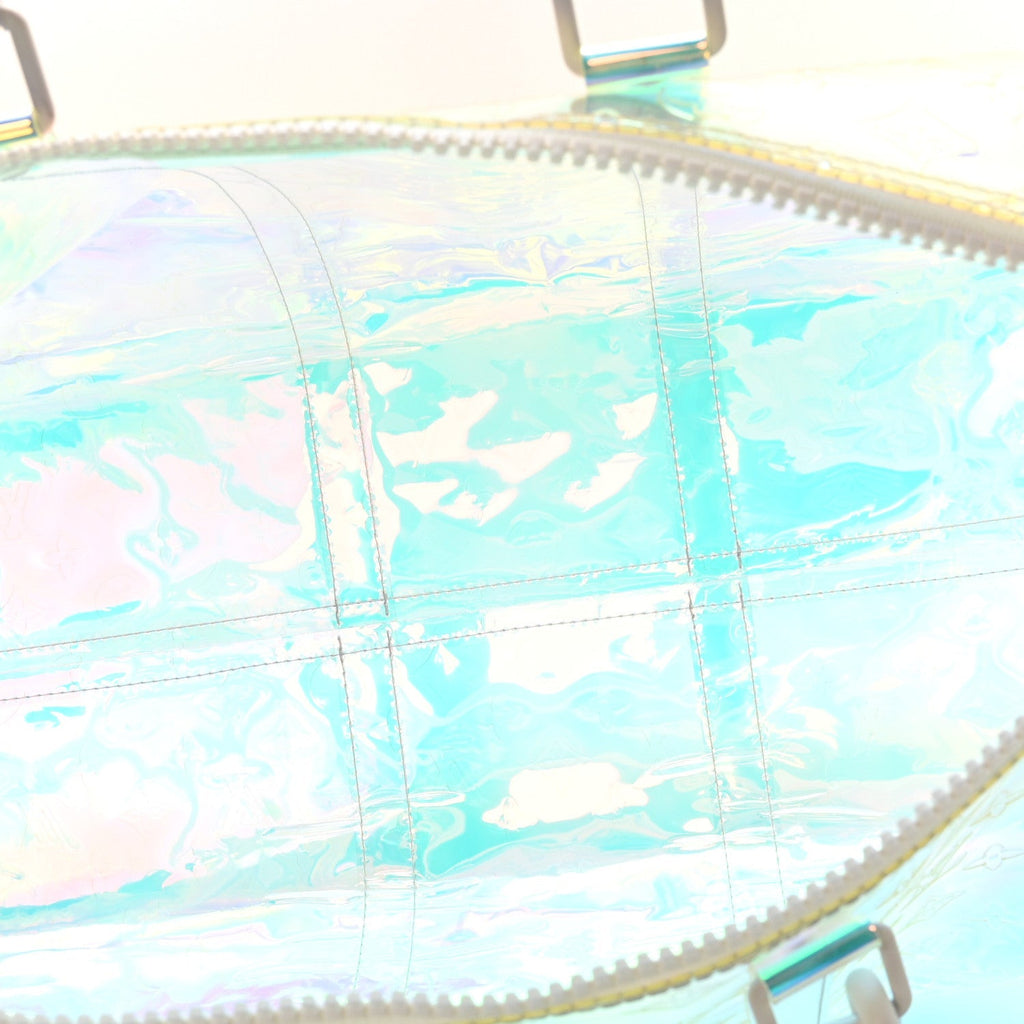 PVC Monogram Keepall Bandouliere 50 Iridescent Prism