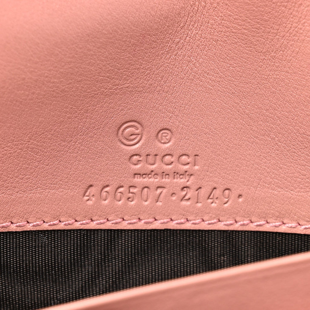 Microguccissima Crossbody Wallet Soft Pink