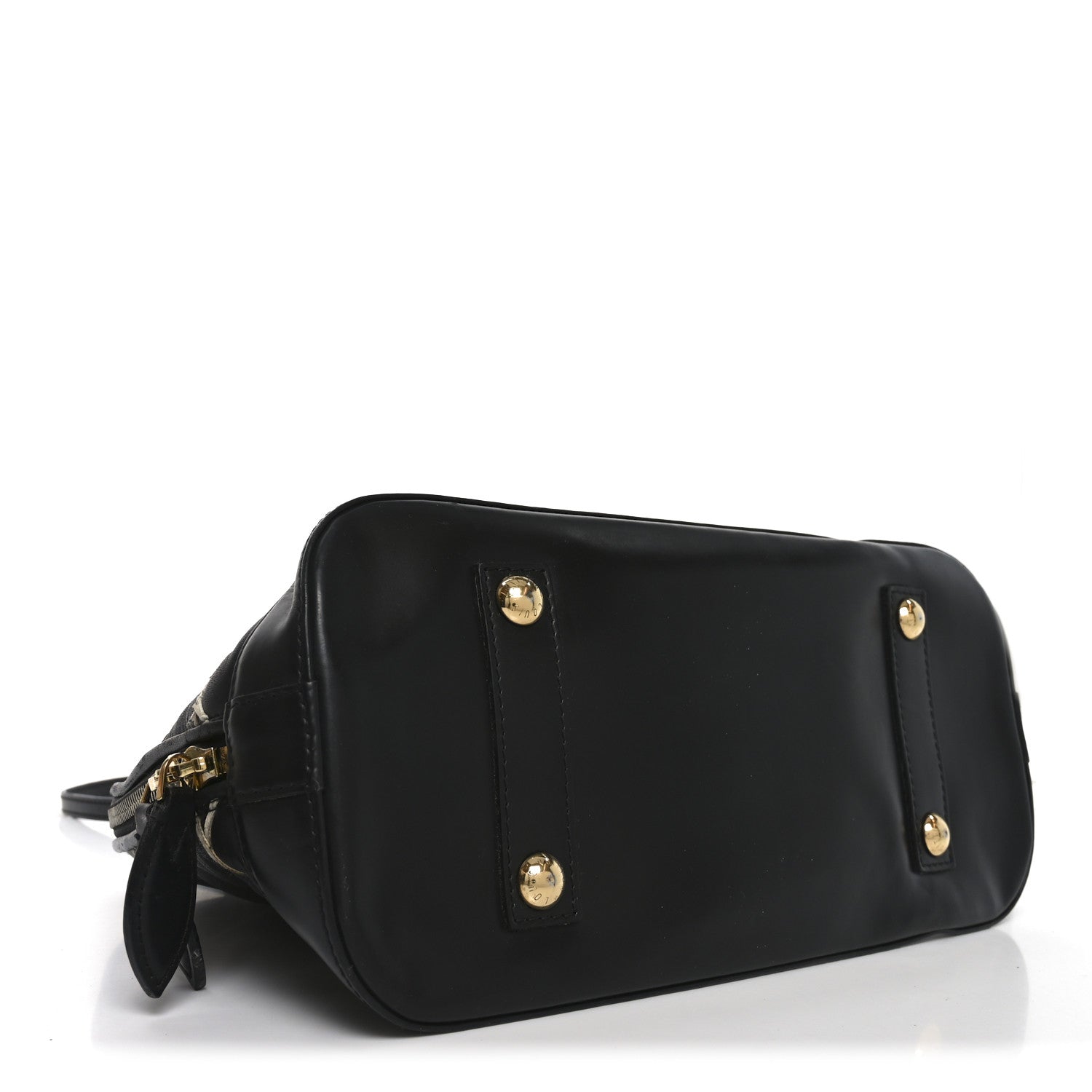 Lambskin Malletage Alma PM Black