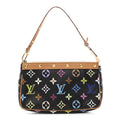 Monogram Multicolor Pochette Accessories Black