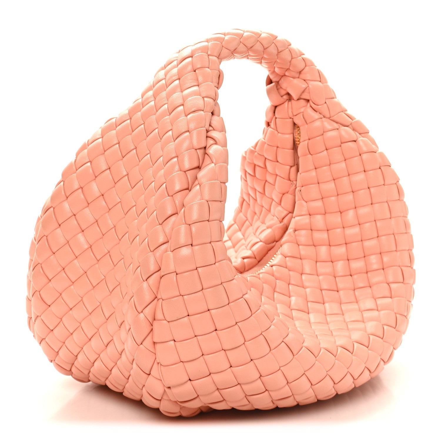 Lambskin Padded Intrecciato Mini Jodie Peachy