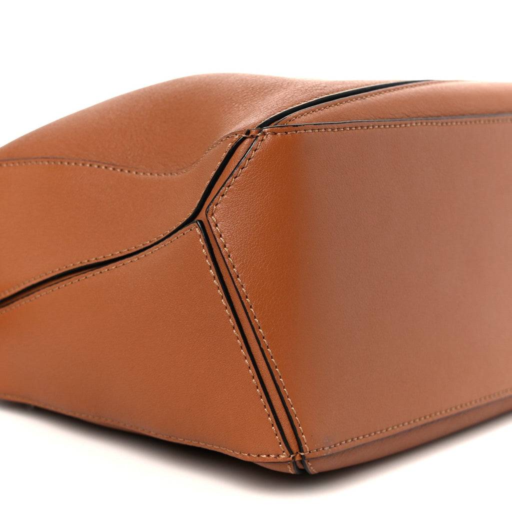 Calfskin Small Puzzle Bag Tan