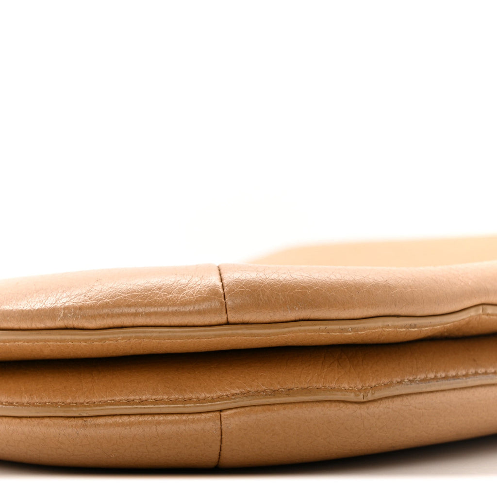 Deerskin Fan Bag 12 Tan