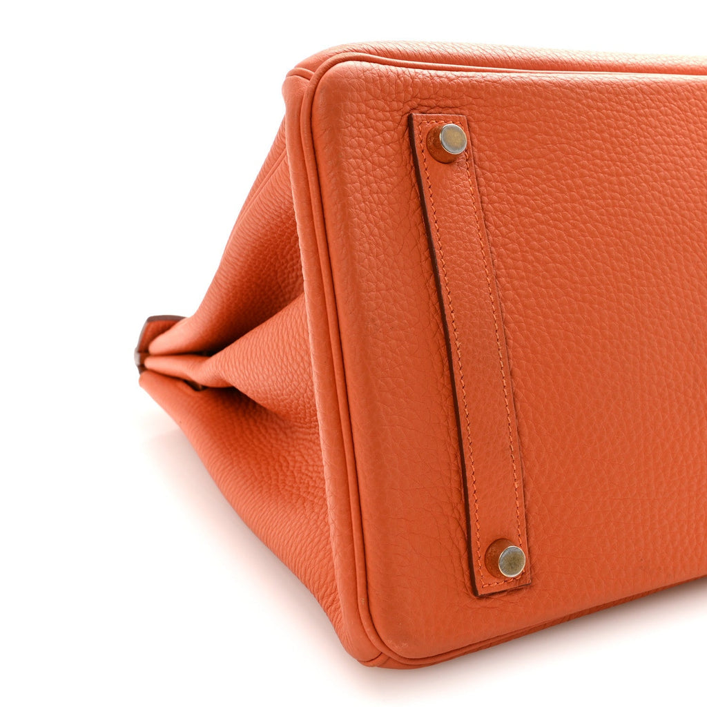 Togo Birkin 35 Orange