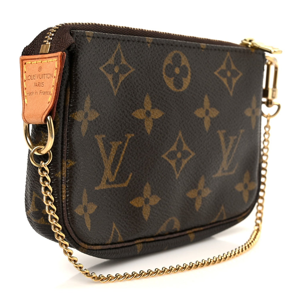 Monogram Complice Trunks and Bags Mini Pochette Accessories Beige