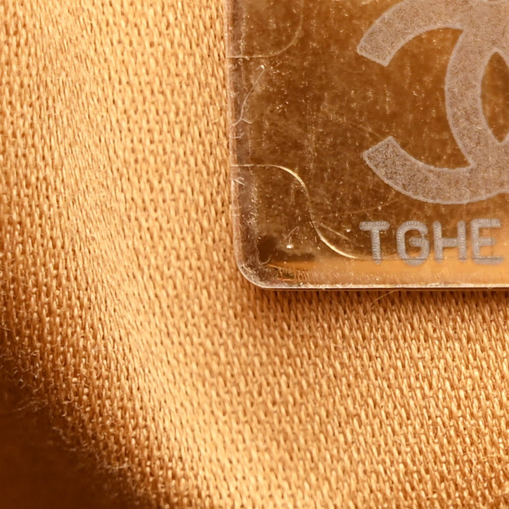 Suede Quilted Small Chanel 25 Handbag Beige